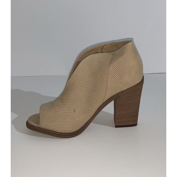 Vince Camuto Women's 11M Ankle Boots Kalei Cut Out Suede Peep Toe Booties EU 43 - Picture 3 of 9